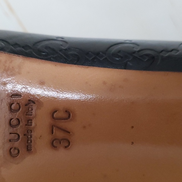 Gucci | Black Leather Ankle Boots Sz 37C - Picture 11 of 13